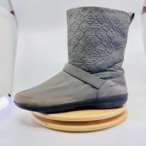 Merrell Encore Kassie Tall Women's 11 Gray Waterproof Winter Snow Boots Cold